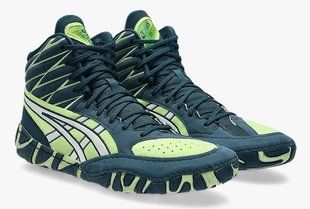 Борцовки ASICS Aggressor 6 р41.5 (26.5см) зеленые (1081A067-300) 1081A067-300 фото