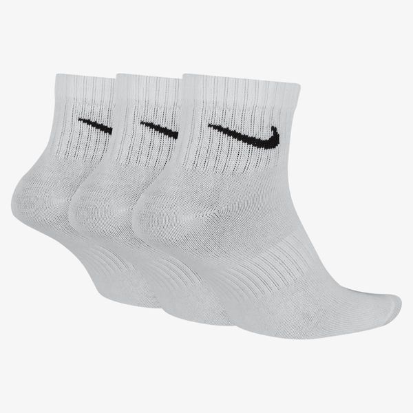 Шкарпетки Nike U NK EVERYDAY LTWT ANKLE 3PR білий Уні 38-42 SX7677-100 фото