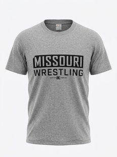 Missouri Wrestling T-shirt size S gray (8904gd)