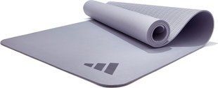 Килимок для йоги Adidas Premium Yoga Mat сірий Уні 176 х 61 х 0,5 см ADYG-10300SV фото