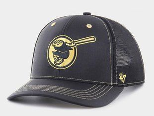 Кепка-тракер 47 Brand MLB SAN DIEGO PADRES XRAY чорний, жовтий Уні OSFA XRAYD21BBP-BK фото