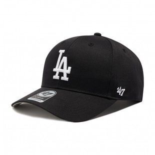 Кепка 47 Brand LOS ANGELES DODGERS RAISED BAS чорний, сірий Уні OSFA B-RAC12CTP-BKA фото