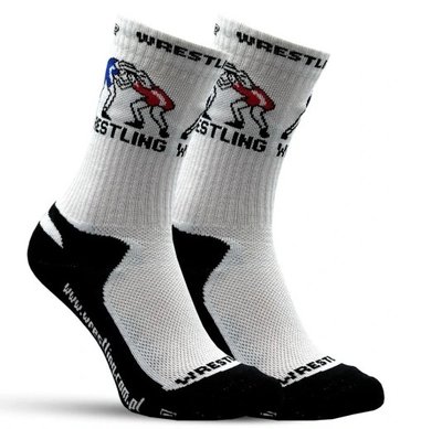Борцівські шкарпетки WRESTLING BERKNER 30-32 білі (WR-S-berkner_003) wr-s-berkner_003 фото
