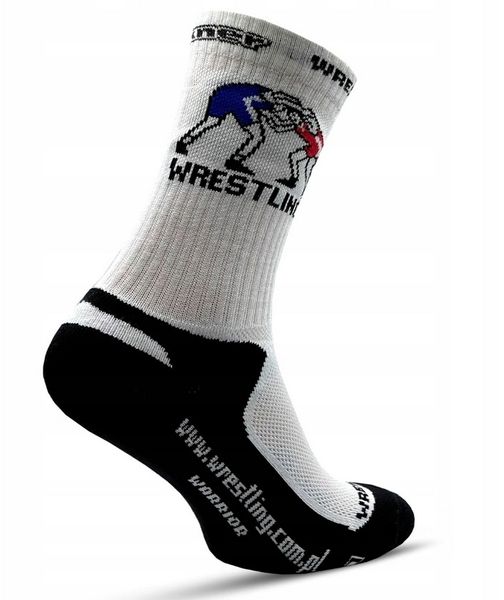 Борцівські шкарпетки WRESTLING BERKNER 30-32 білі (WR-S-berkner_003) wr-s-berkner_003 фото