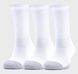 Шкарпетки UA Heatgear Crew 3pk білий Уні XL 1346751-100 фото 3