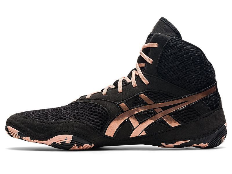 ASICS MATBLAZER wrestling/boxing shoe size EUR34/US4/UK3/22cm Black/Rose Gold