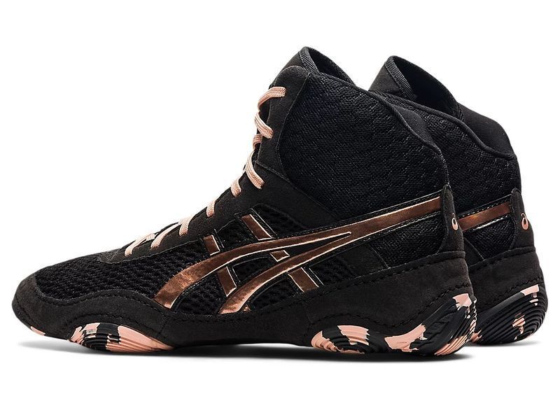 ASICS MATBLAZER wrestling/boxing shoe size EUR34/US4/UK3/22cm Black/Rose Gold