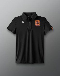 Суддівська футболка поло Rudis UWW Referee Women's Textured р. M чорна (rn167692) rn167692 фото