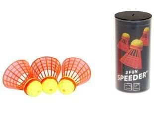 Набір воланів Speedminton Tube fun 3 шт 400221 фото