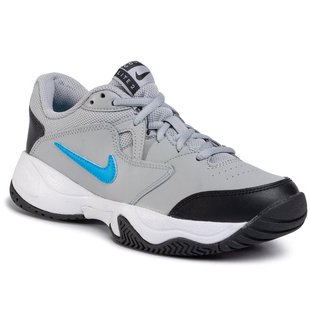 Кросівки дитячі Nike JR court lite 2 grey/black (35.5) 3.5Y CD0440-005 фото