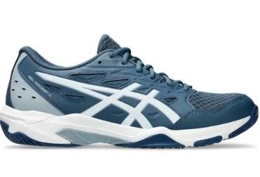 Men's squash shoes Asics Gel-Rocket 11 blue/white (40.5) 7.5