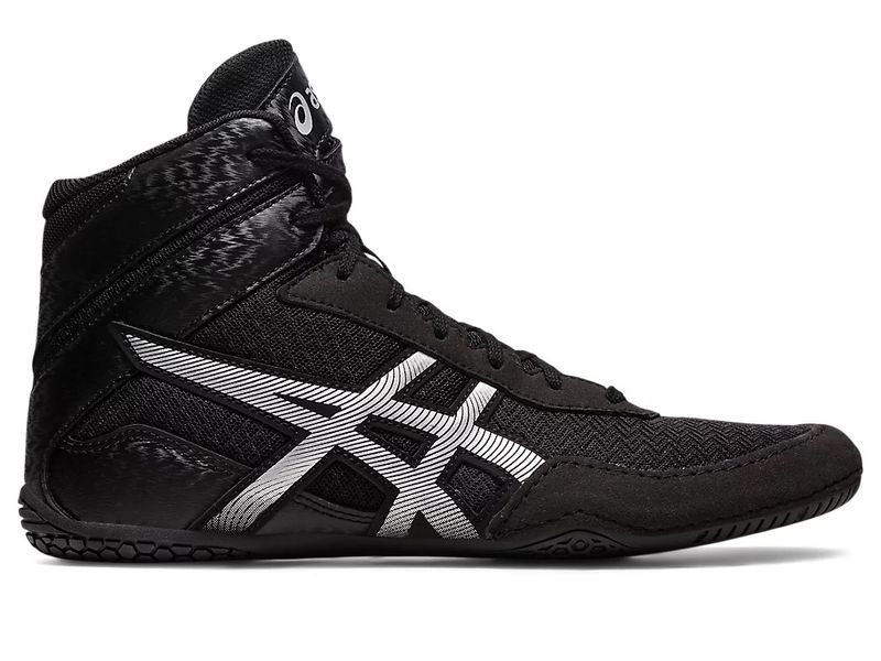 Asics MATCONTROL 3 wrestling/boxing shoe size EUR39.5/US8/UK7/25.5cm Black/Pure Silver