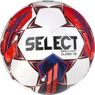 М'яч футбольний Select BRILLANT SUPER FIFA TB v23 білий, червоний Уні 5 011496-103 фото