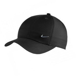 Кепка Nike Y NK H86 CAP METAL SWOOSH чорний Діт MISC AV8055-010 фото