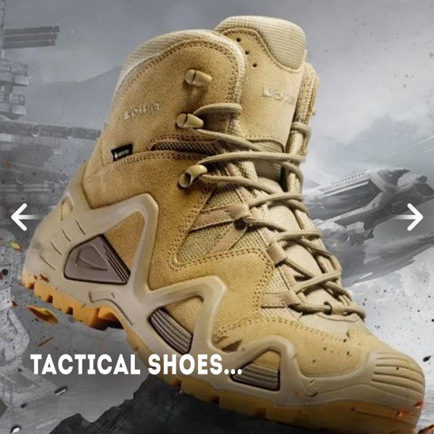 Tactical shoes Lowa, Merrell, Bates, Salomon