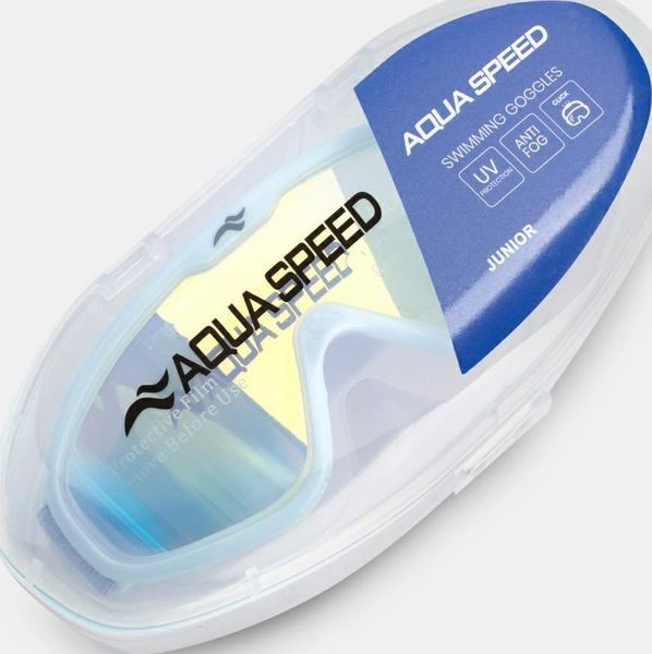 Окуляри для плавання Aqua Speed TIVANO JR FS Mirror 62942 сірий Діт One Size 736-09 фото