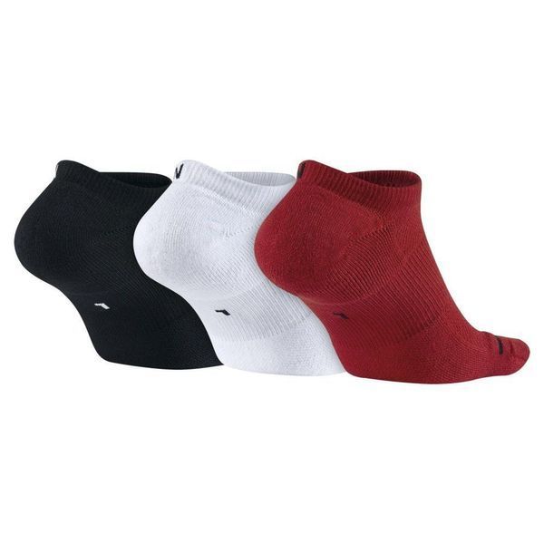Шкарпетки Nike U J EVERYDAY MAX NS 3PR чорний, білий, червоний Уні 34-38 SX5546-011 фото