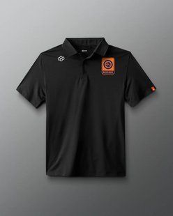 Суддівська футболка поло Rudis UWW Referee Classic Performance Hex Polo р. S чорна (rn167697) rn167697 фото