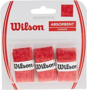 Намотка Wilson Advantage overgrip red 3pack WRZ4033 фото