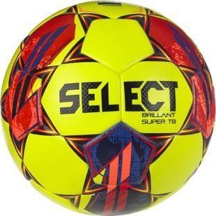 М'яч футбольний Select BRILLANT SUPER FIFA TB v23 жовтий, червоний Уні 5 011496-028 фото