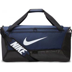 Сумка Nike NK BRSLA M DUFF - 9.5 60L синій, чорний Уні 63,5х30,5х30,5 см DH7710-410 фото