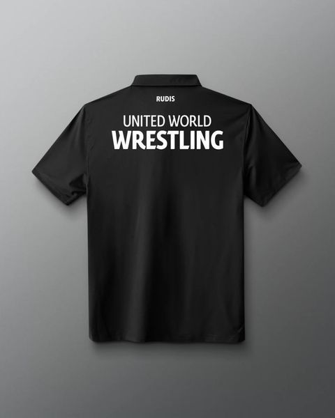 Rudis UWW Referee Classic Performance Hex Polo size S black (rn167697)