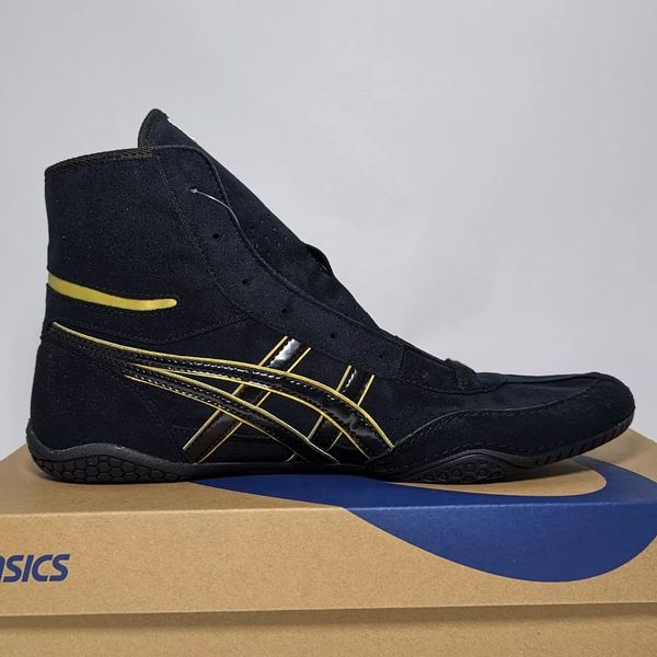 Борцовки ASICS Tiger EX-EO TWR900 р44 (28см) черно-золотые 1083A001_90909490949090 фото