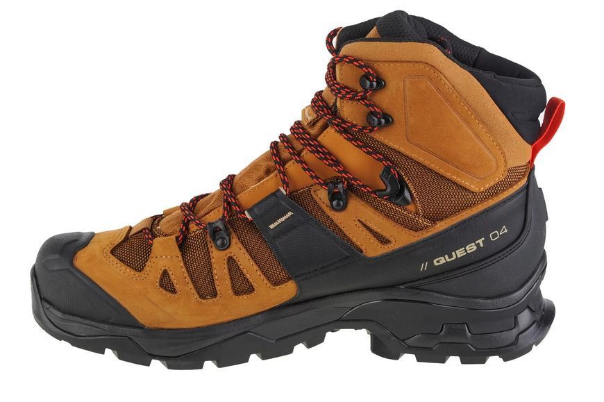 Salomon Quest 4 GTX EUR44.5/US10.5/UK10/28.5cm Rubber/Black/Fiery red