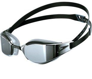 Окуляри для плавання Speedo FASTSKIN HYPER ELITE чорний, сріблястий Уні OSFM 8-12818F976 фото