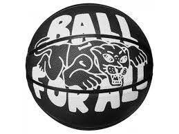 Basketball ball NIKE EVERYDAY PLAYGROUND 8P GRAPHIC DEFLATED BLACK/WHITE/BLACK/BLACK size 5