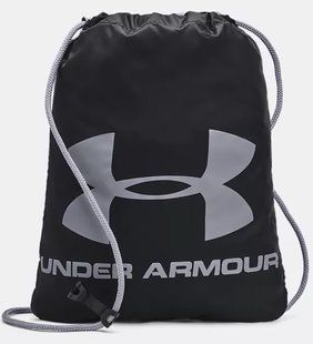 Рюкзак UA Ozsee Sackpack чорний, сірий Уні 28x44 см 1240539-009 фото