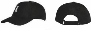 Cap 7/6 Tennis Cap black