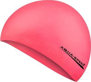 Шапка для плавання Aqua Speed SOFT LATEX 5726 неоновий, рожевий Уні OSFM 122-03 фото