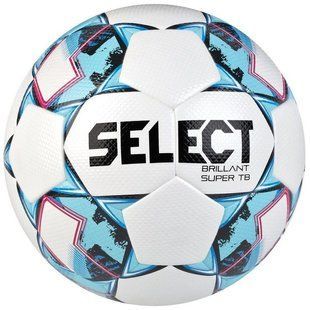М'яч футбольний Select Brillant Super TB FIFA біло-синій Уні 5 361593-051 фото