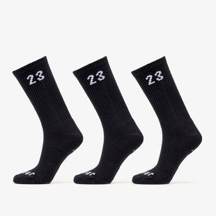 Шкарпетки Nike U JORDAN ESSENTIAL CREW 3PR чорний, білий Уні 38-42 DA5718-010 фото