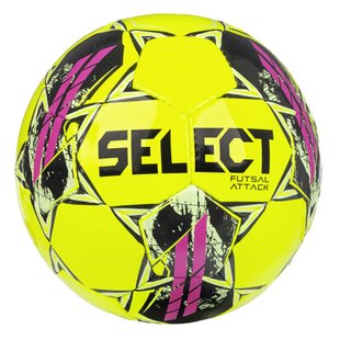 М'яч футзальний Select FUTSAL ATTACK v22 жовто-рожевий Уні 4 107346-426 фото