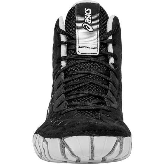 Борцовки ASICS Aggressor 4 р34.5 (22.5см) черные 1081A001-001 фото