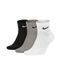 Шкарпетки Nike U NK EVERYDAY CUSH ANKLE 3PR чорний, білий, сірий Уні 42-46 SX7667-964 фото 1