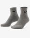 Шкарпетки Nike U NK EVERYDAY CUSH ANKLE 3PR чорний, білий, сірий Уні 42-46 SX7667-964 фото 2
